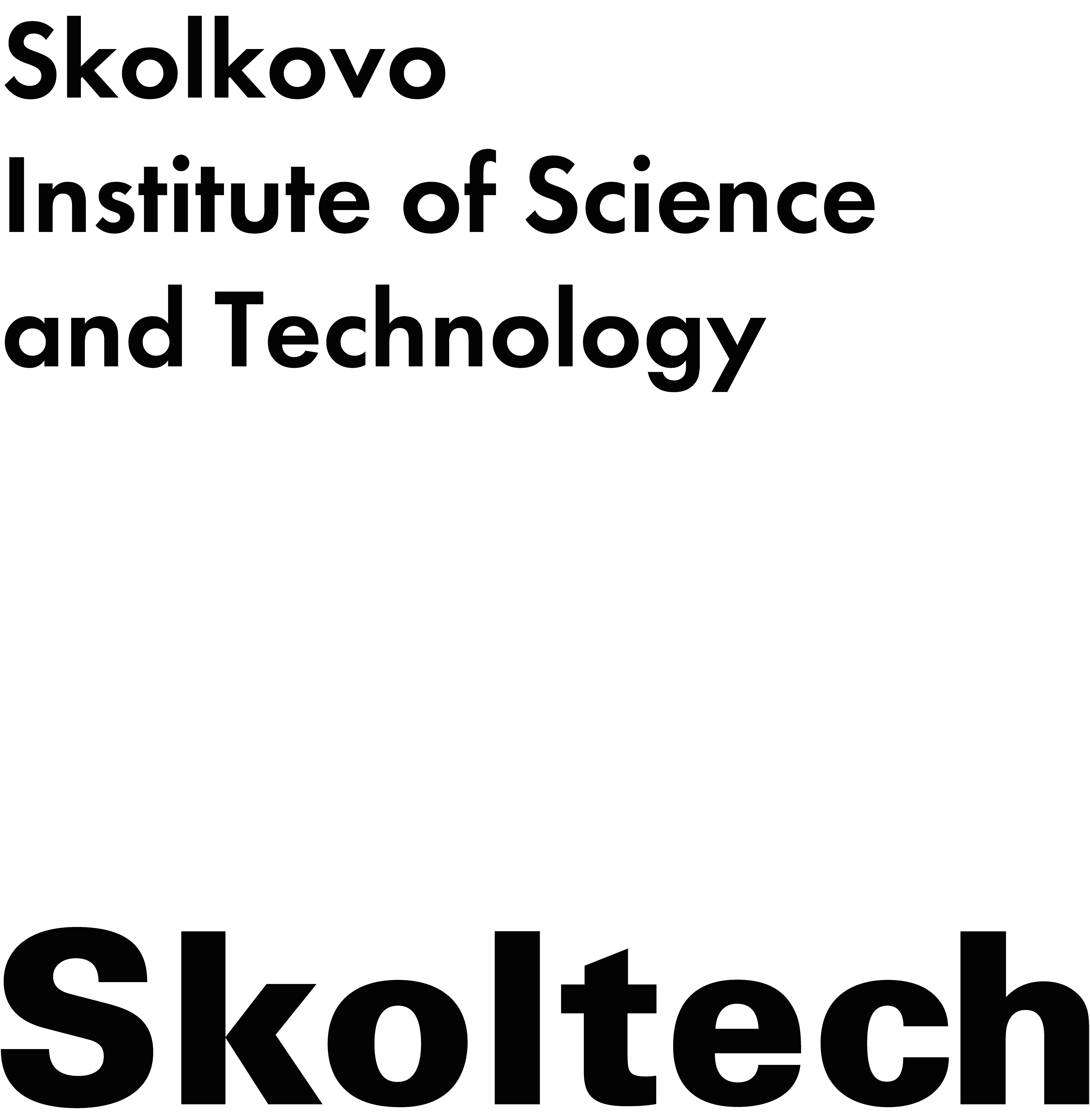 The Skolkovo Institute of Science and Technology