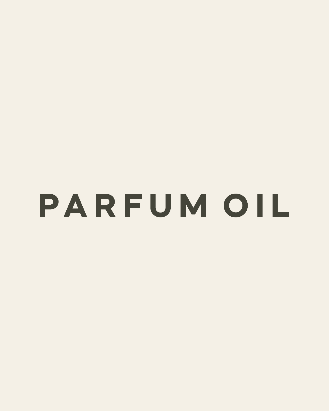 Parfum Oil