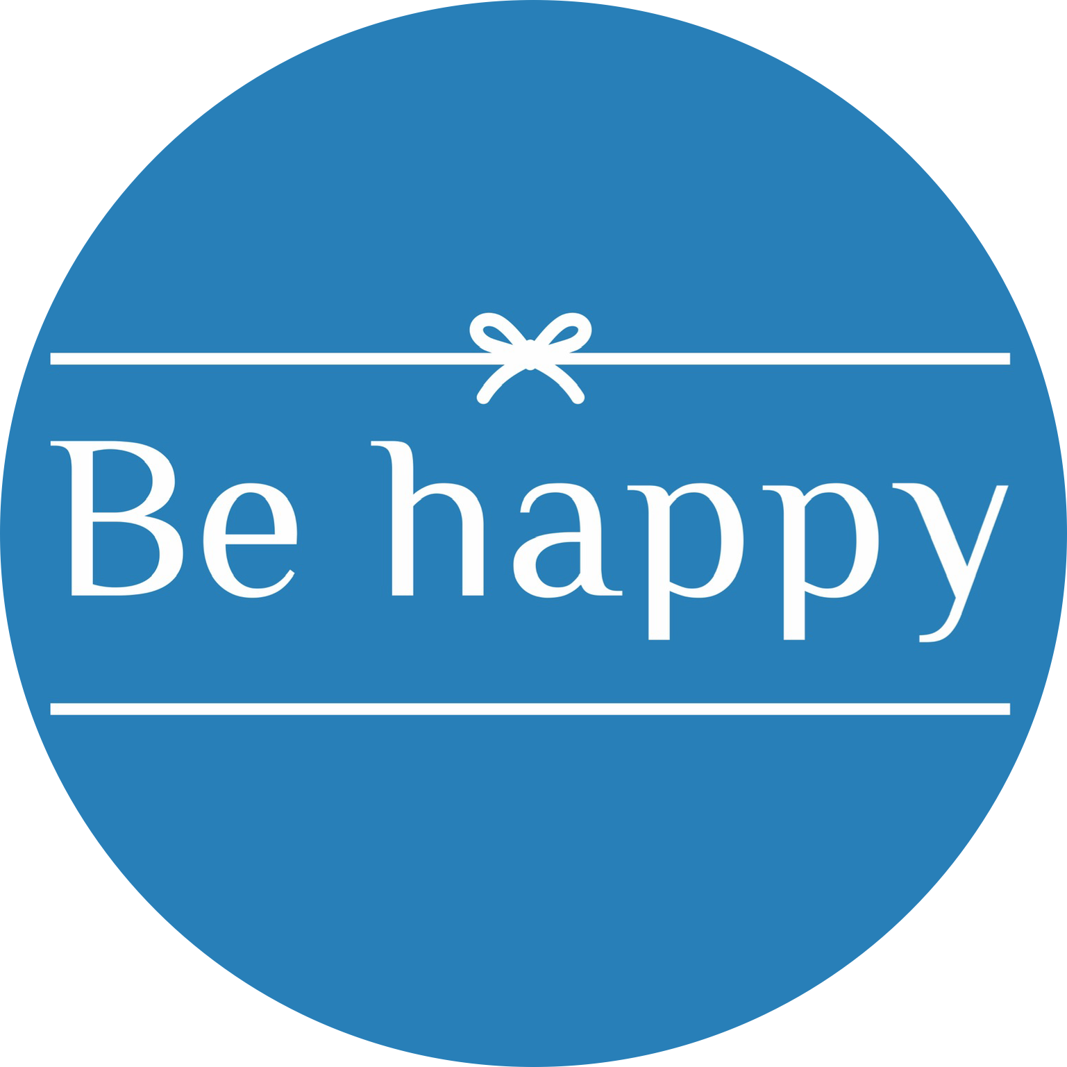 Be happy