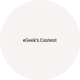 Egeek's