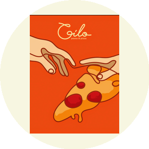 Gilo pasta and pizza