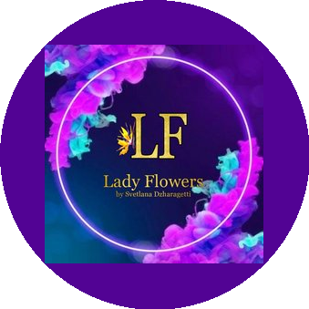Lady Flowers by Svetlana Dzharagetti