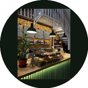 Иду лесом, кофейня