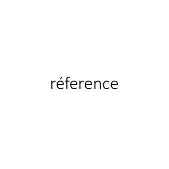 Reference