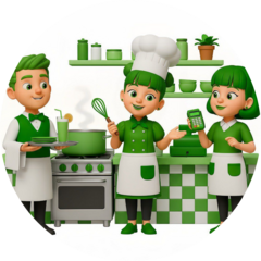 Сеть фермерских кафе Вилка-ложка