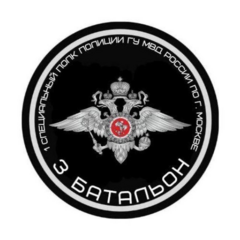 1-й специальный полк полиции ГУ МВД России по г. Москве (3 батальон 1 рота)