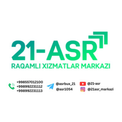 21-ASR RAQAMLI X1ZMATLARI