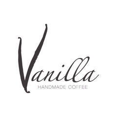 Vanilla handmade coffee