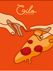 Gilo pasta and pizza