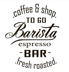 Barista espresso bar