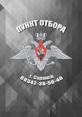 Пункт отбора на военную службу по контракту по Республике Мордовия