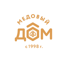 Логотип компании МЕДОВЫЙ ДОМ 