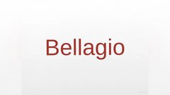 BELLAGIO