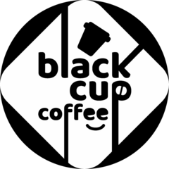 Black cup coffee