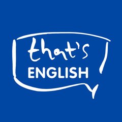 That's English