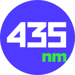 435nm