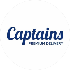 Captains. Premium delivery
