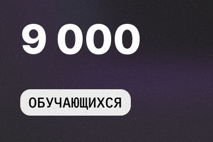 9000 Обучающихся