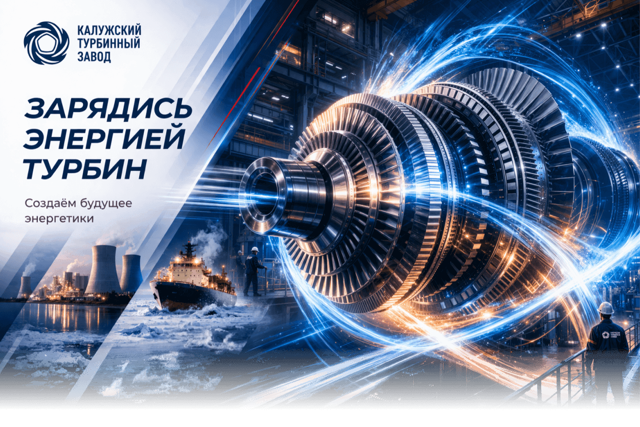 Калужский турбинный завод. Зарядись энергией турбин. Создаем будущее энергетики