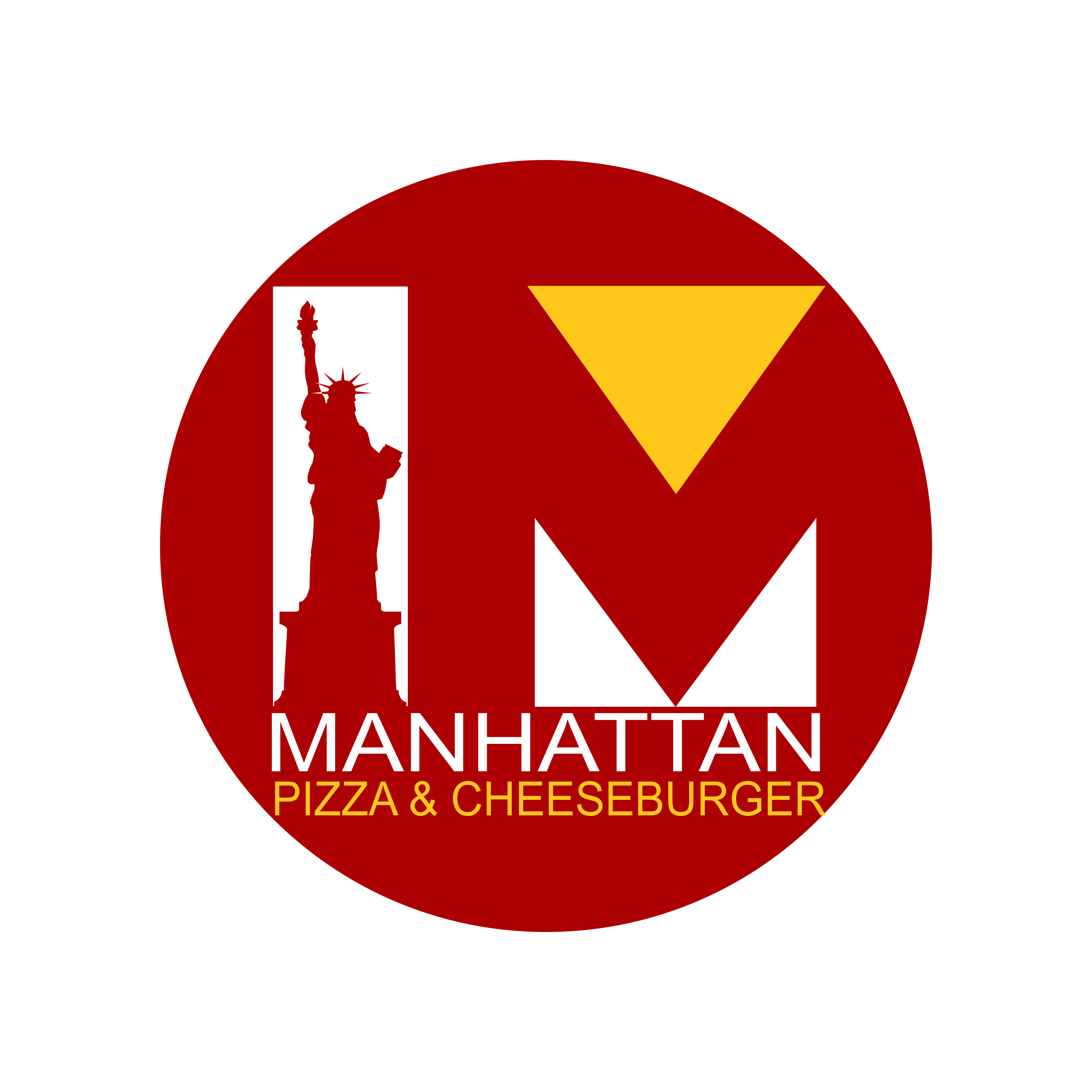 Manhattan-pizza&Cheeseburger