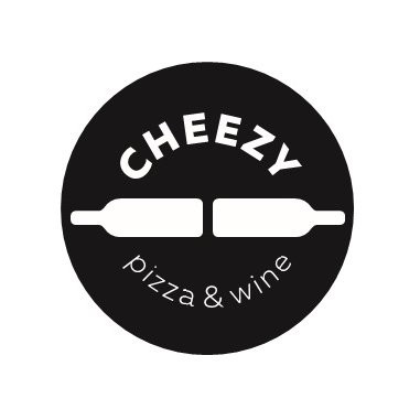 Cheezy pizza & wine