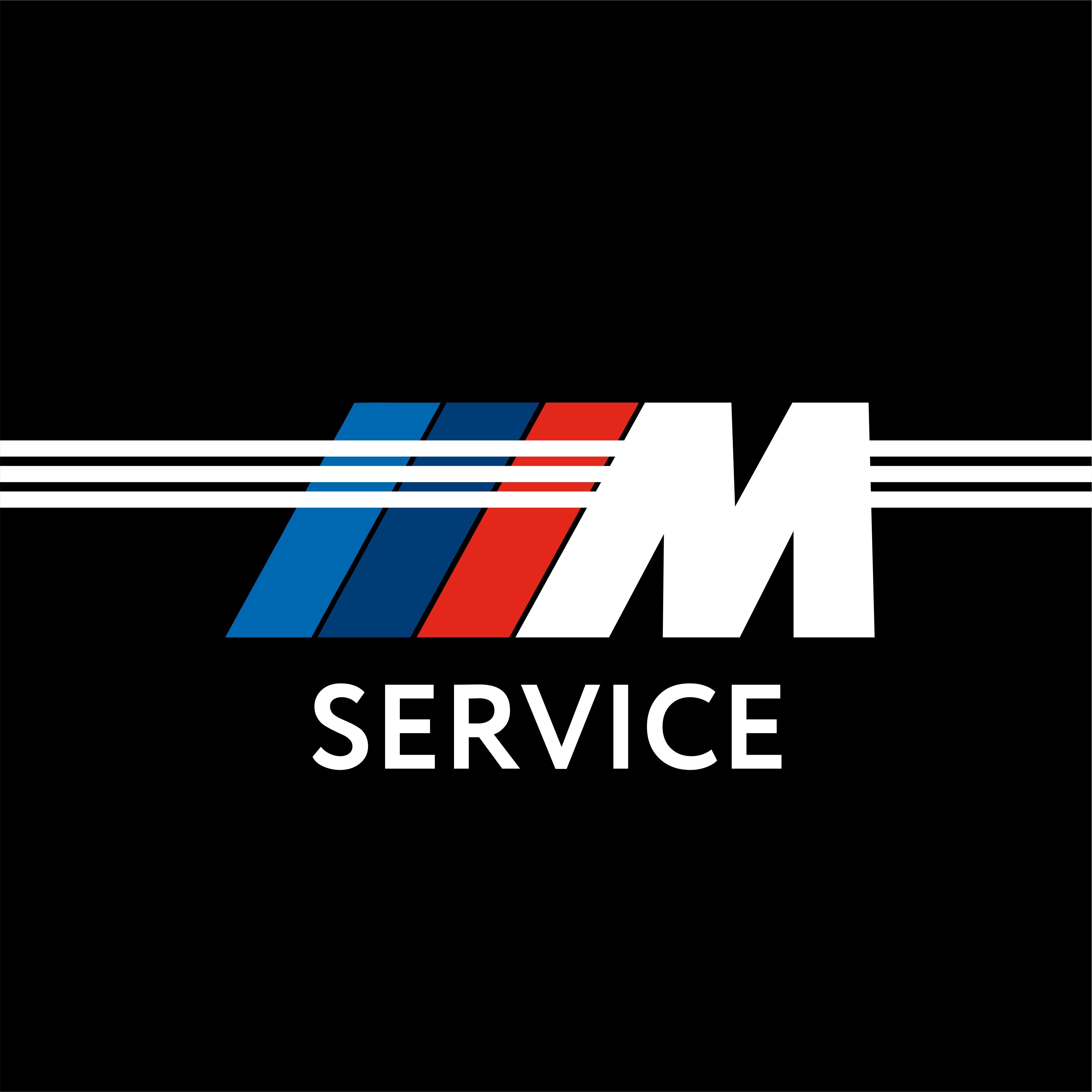 M service. Revo Technik logo.