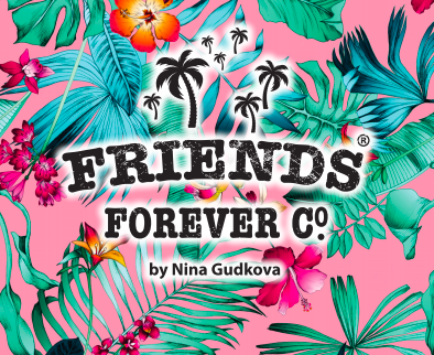 Friends Forever by Nina Gudkova. Friends Forever лого. Френдс Форевер кафе логотип. Friends Forever Company лого.